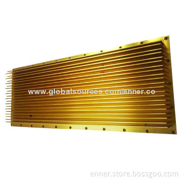 Aluminum Extrusions CNC Machining Heat-sink, Made of 6063, T5, T6 and T8, with CNC MachiningNew